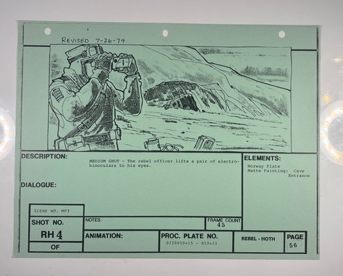 Star wars storyboard empire - wars,