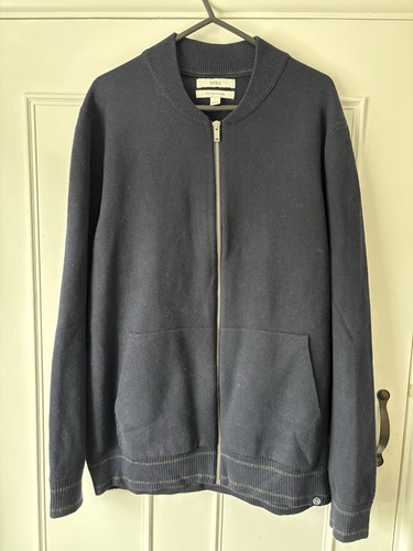 Men navy blue cardigan - m&s,