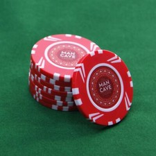 25 x Full Size Poker Chips Man
