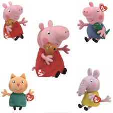 TY Peppa Pig Characters Plush