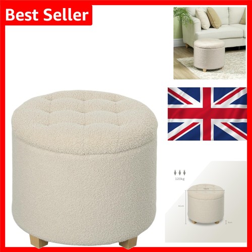 45cm storage ottoman teddy - ottoman,