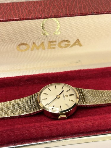 Omega 9ct gold - gold, *+box*