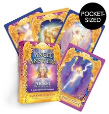 Angel Answers Pocket Oracle Cards: A 44-Card Deck and... - Valentine, Radleigh