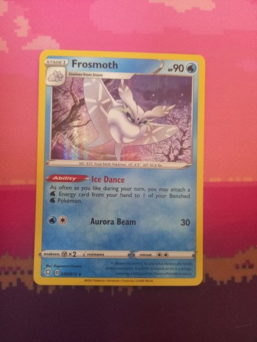 Pokemon card frosmoth - frosmoth, shining