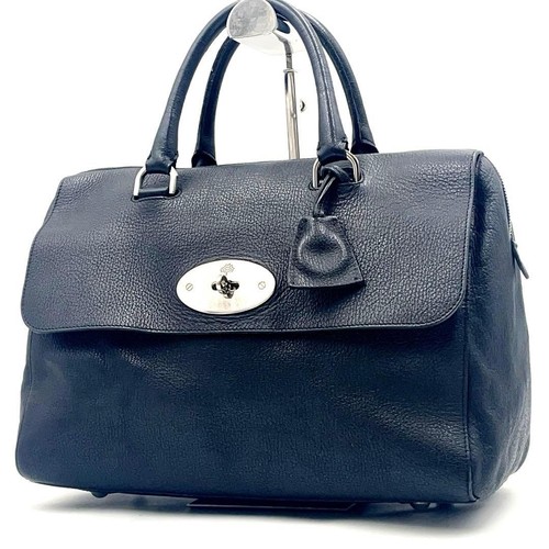 Mulberry del rey navy leather - navy,