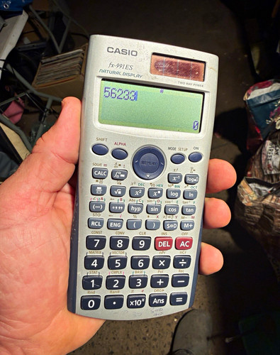 Casio 991es scientific - casio,
