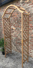 Wooden Garden Tan Arch - Wood