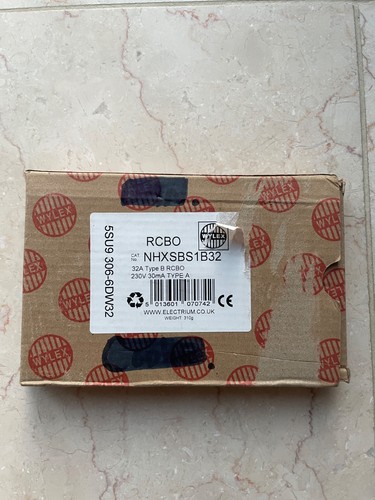 Wylex nhxsbs1b32 rcbo - wylex, a