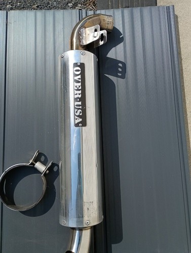 Over racing exhaust muffler - over,
