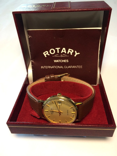 Vintage 9ct gold rotary - vintage,