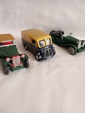 Corgi Classics 96895 Morris J Van +Matchbox Y-8 1945 MG + Y-1 1936  Jag SS100.