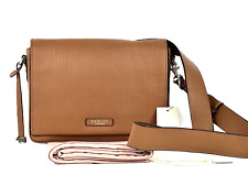 Radley Cross Body Bag HANSON STREET Medium Dark Butter Tan Leather
