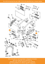 YAMAHA Cover, Footrest