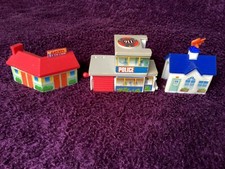 Micro Machines Galoob Hiways & Biways Motel,Police station & Bait shop