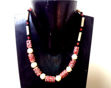 Antique brick red Venetian