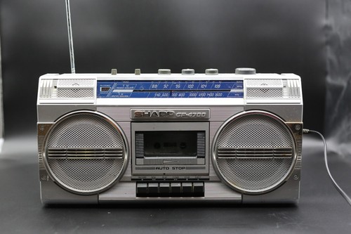 Sharp 4700 silver - gf-4700, boombox