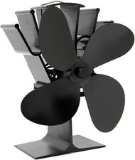 Log Burner Stove Fan, 4 Blade