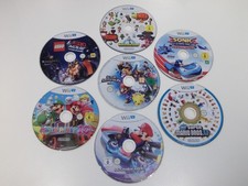7x Nintendo Wii U Mario Party 10 , Mario games etc Discs Games ONLY  – Tested