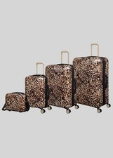 Luggage brown leopard - brown,