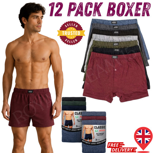 Pack mens classic boxer - 12,