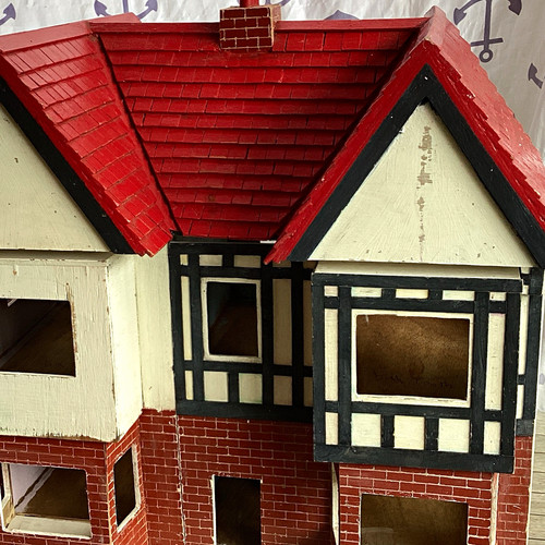 Wooden dolls house storey - wooden, 2