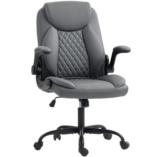 Homcom leather office desk - homcom,