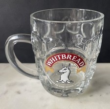 Whitbread Tankard Glass Half