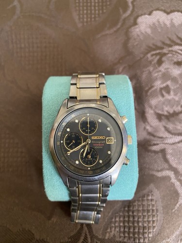 Mens titanium seiko quartz - mens,