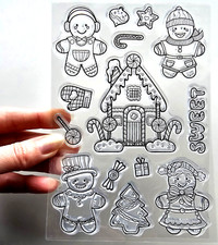 Clear Stamps GINGERBREAD HOUSE