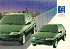 Peugeot 106 1991-1992 UK Market 16pp Sales Brochure XN XR XT XSi 1.0 1.1 1.4