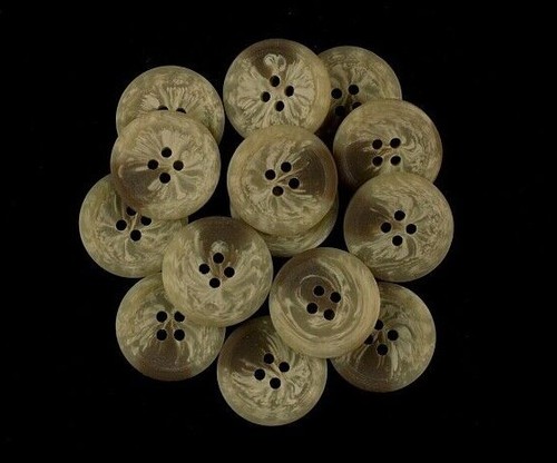 Beige imitation horn - beige,