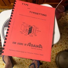 Type & Typesetting for  Users