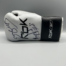 Kell Brook & Kid Galahad Former IBF Champions Signed Reebok Boxing Glove