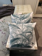 John Lewis & Partners 2 Botanica Cushion + 4 Willow Colour Seat Pads John Lewis 