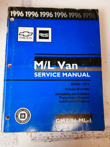 1996 chevrolet astro gmc - chevrolet,