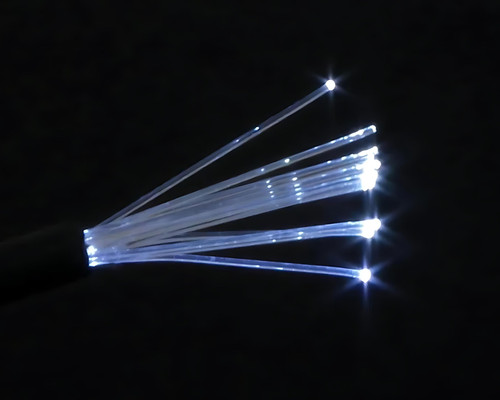 25mm diameter fibre optic - 0.25mm,