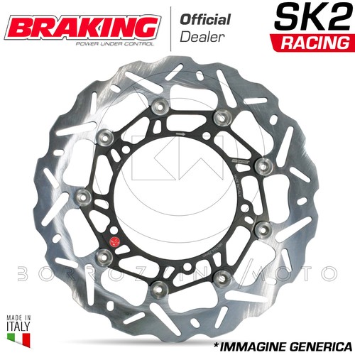 Wk128l front brake disc - front,