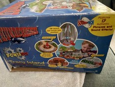 Rare transforming Thunderbirds Tracy island vintage playset collectible 