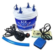 Conwin Air Force 4 Balloon Inflator Foot Pedal Large Balloon Hose & User Manual