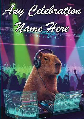 Nai238 capybara club - capybara, dj