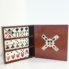 Dominoes Set Game Playing Card