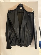 Miss Sixty Genuine Leather With Sheep Skin collar