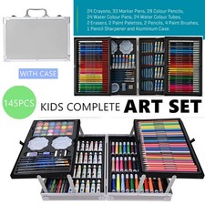 145Pc Art Case Colouring