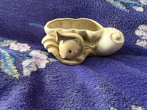 Hornsea fish shell - &, vase