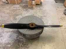 Vintage wooden aircraft propeller
