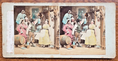 Antique hand coloured - hand,