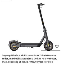 Segway Ninebot Max G2 Electric Scooter Black Upgraded Ecu Unlocked Speed