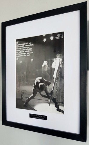 The clash framed original - the, q