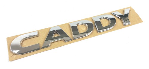 Caddy chrome emblem - vw,