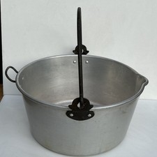 Vintage Swan Brand Aluminium Jam / Marmalade Preserving Pan /Pot.